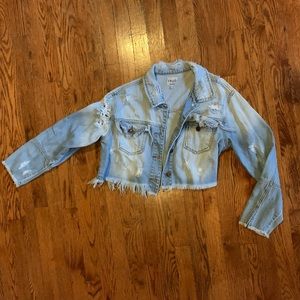 Cropped Denim Jacket